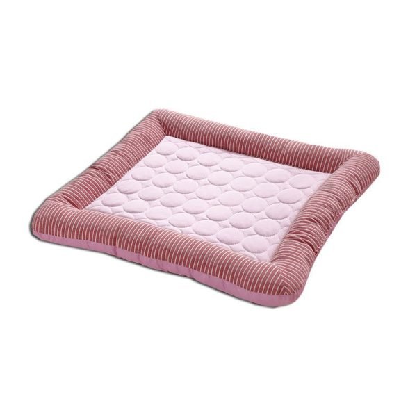 Pet Cooling Pad Bed For Dogs Cats Puppy Kitten Cool Mat Pet Blanket Ice Silk Material Soft For Summer Sleeping  Blue Breathable - Image 8