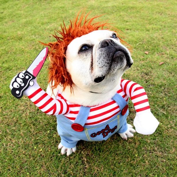 Halloween Pet Costume Pet Dog Funny Clothes Adjustable Dog Cosplay Costume Scary Costume Party Gatherings - Image 5