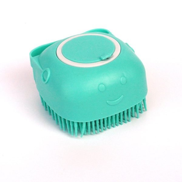 Silicone Dog Bath Massage Gloves Brush Pet Cat Bathroom Cleaning Tool Comb Brush For Dog Can Pour Shampoo Dog Grooming Supplies - Image 10