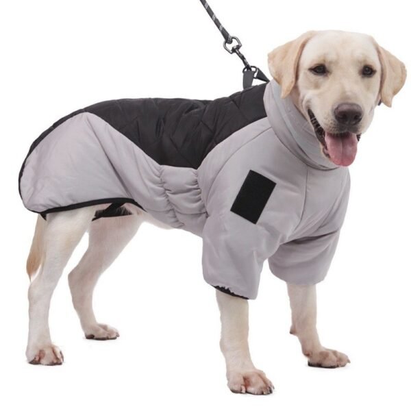 New Winter Dog Coat Waterproof Pet Clothes For Medum Large Dogs Warm Thicken Dog Vest Custome Labrador Jacket - Image 2