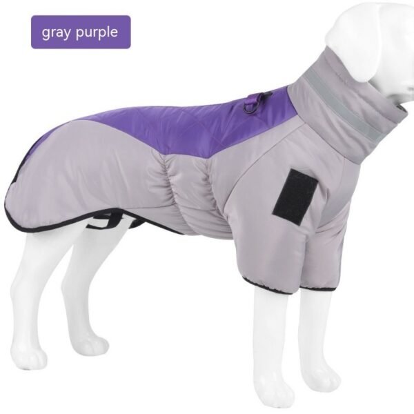 New Winter Dog Coat Waterproof Pet Clothes For Medum Large Dogs Warm Thicken Dog Vest Custome Labrador Jacket - Image 9