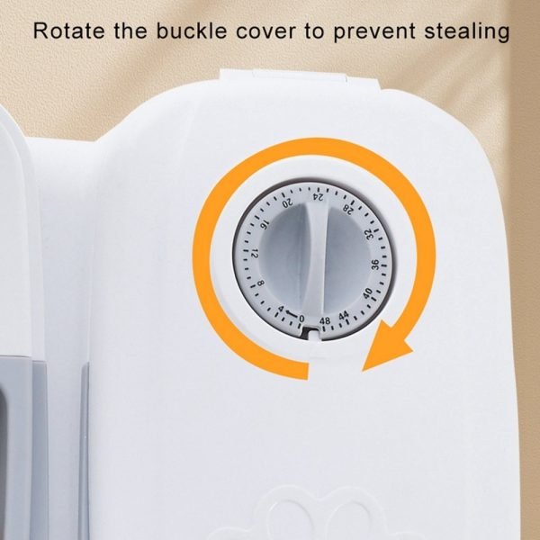 Automatic Pet Feeder Smart Food Dispenser For Cats Dogs Timer Stainless Steel Bowl Auto Dog Cat Pet Feeding Pets Supplies - Image 3