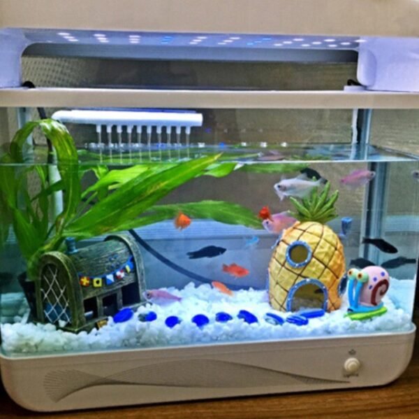 Pineapple House For Aquarium Fish Tank - Image 2