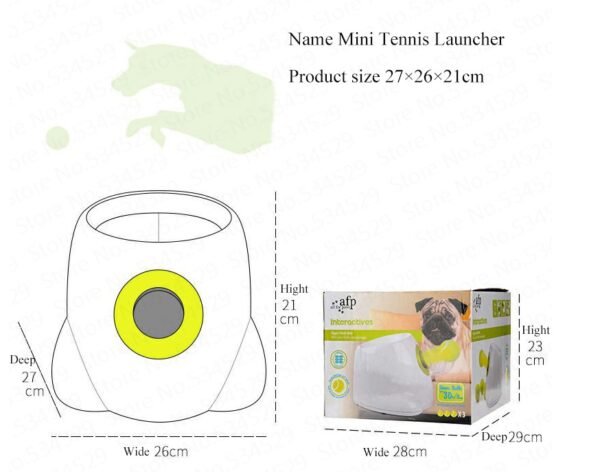 Dog Pet Automatic Interactive Ball Launcher - Image 6