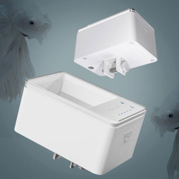 Pet Feeding Fish Food Dispenser Digital Automatic Fish Feeder LED Aquarium Digital Fish Tank - Image 6