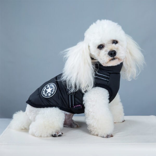 Waterproof Dog Clothes Winter Dog Coat With Harness Warm Pet Clothing Big Dog Jacket Chihuahua Labrador Coat Costume - Image 5