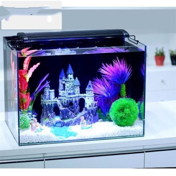 Wholesale fish tank decoration resin aquarium water tank la - Image 2