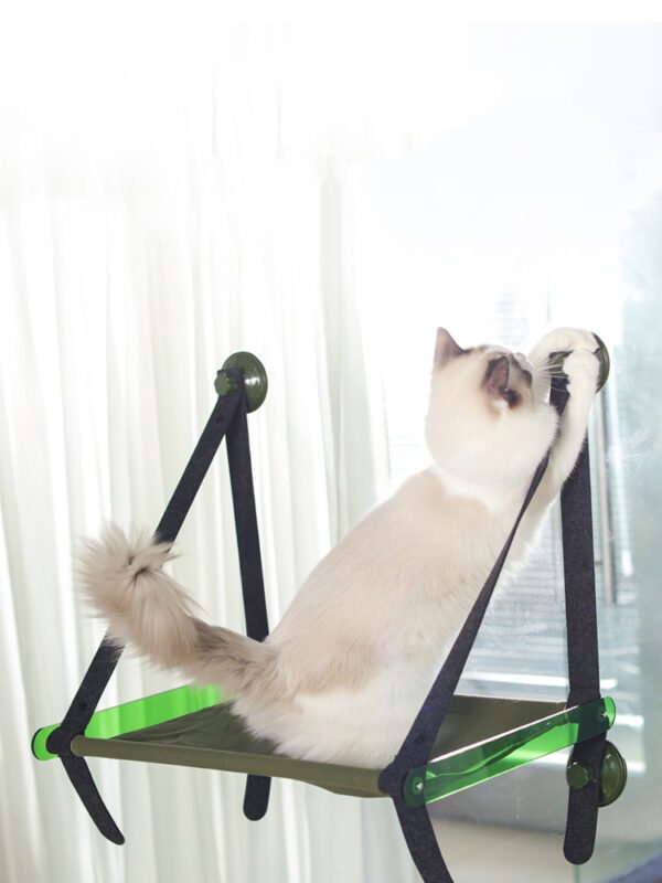 Cat Hammock Cat Litter Pet Bed Cat Hanging Litter Suction Cup Type Window Sill Cat Swing - Image 5