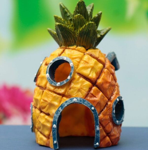 Pineapple House For Aquarium Fish Tank - Image 4