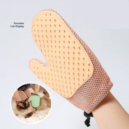 Comb 2-in-1 Floating Hair Removal Pet Gloves Pet Supplies Dog Cat Hair Remove - Image 4