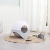 Litter Box Fully Enclosed Snow House Cat Toilet Large UFO Litter Box - Image 7