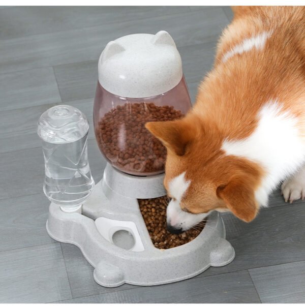 Cat Food Basin Water Automatic Feeder Dog Food Machine - Image 5