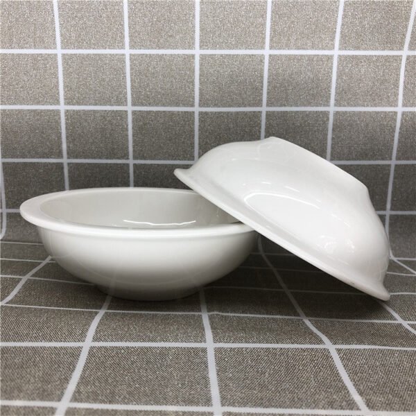 Pet food bowl ceramic double bowl food bowl - Image 3