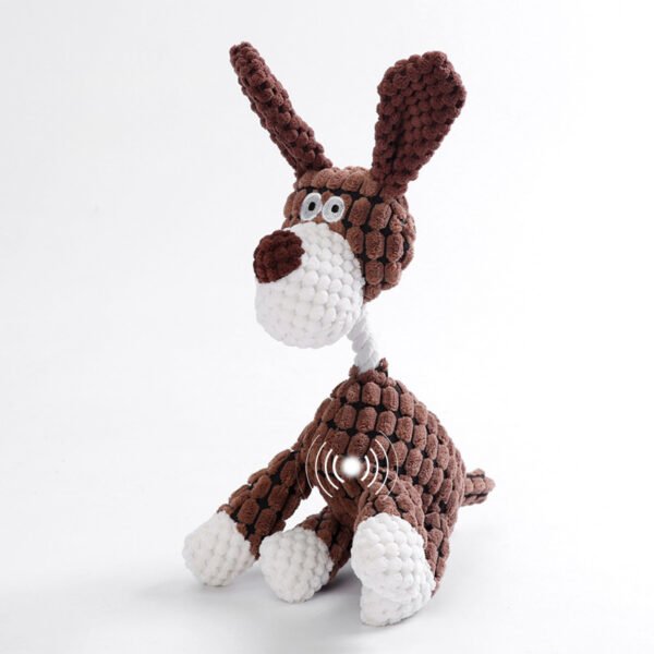 Plush Dog Toy Animals Shape Interactive Dog Chew Toys Corduroy Dog Toys For Small Large Dogs Puppy Pets Training Accessories - Image 8
