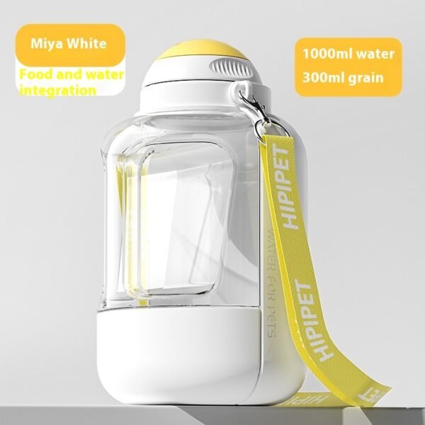 2 In 1 Dog Large Capacity Pets Out Drinking Pot Cat Water Dispenser Portable Water Cup Water And Food Integrated Bowl Pet Products - Image 5