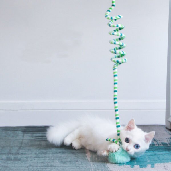 Interactive Cat Hanging Toy Simulation Cat Toy Funny Self-hey Toy For Kitten Playing Teaser Wand Pets Accessories - Image 9