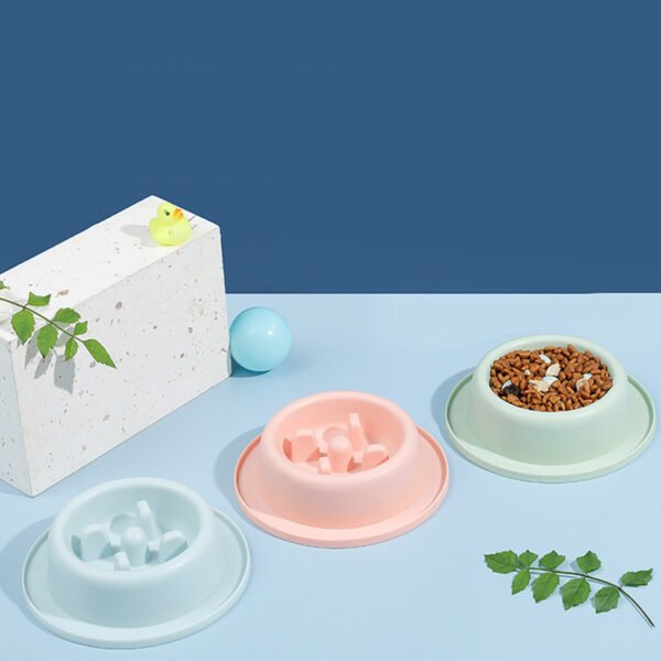 Pet Slow Food Bowl Anti-choking Food Apparatus - Image 3