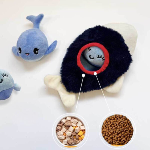Dog Toy, Plush, With Sound, Chewable, Fun To Play With, And Can Hide Food For The Dog To Chew On. It's A Great Tool For Pets To Entertain Themselves And Relieve Boredom - Image 5