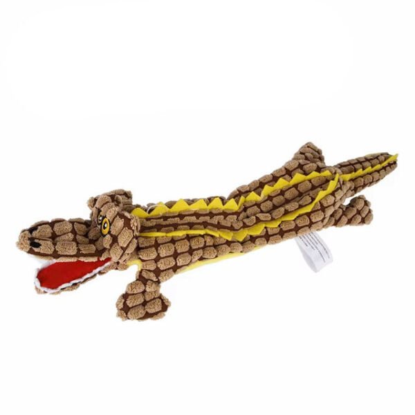 Plush Dog Toy Animals Shape Bite Resistant Squeaky Toys Corduroy Dog Toys For Small Large Dogs Puppy Pets Training Accessories - Image 5