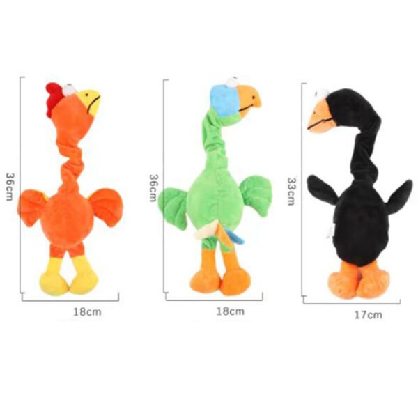 Pets Dog Toys Screaming Chicken Sound Toy Puppy Bite Resistant Chew Toy Interactive Squeaky Dog Toy Puppy Dog Accessories - Image 4