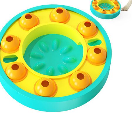 Dog Pets Puzzle Toys Slow Feeder Interactive Increase Puppy IQ Food Dispenser Slowly Eating NonSlip Bowl Pet Dogs Training Game - Image 2