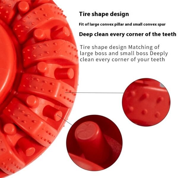 Dog Food Leakage Tire Pets Toy Bite Tire Pet Products - Image 4