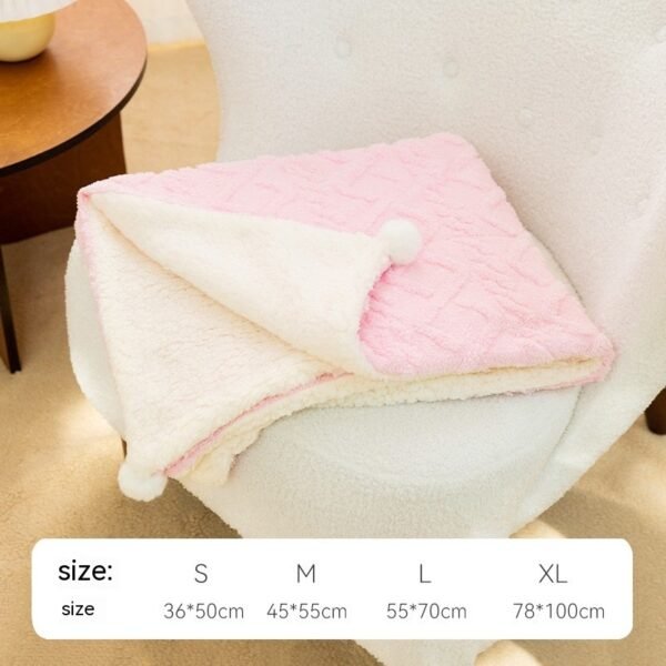 Pet Blanket Ins Style Solid Color Cat Supplies Pet Products - Image 6