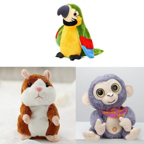 Electric Talking Parrot Plush Toy Cute Speaking Record Repeats - Image 7
