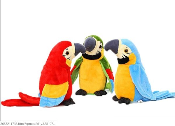 Electric Talking Parrot Plush Toy Cute Speaking Record Repeats - Image 8