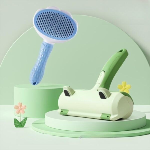 Cat Lent Remover Hair Artifact Adsorption Hair Remover Multifunctional Bristle Shaving Pet Dog Cat Hair Cleaner - Image 9