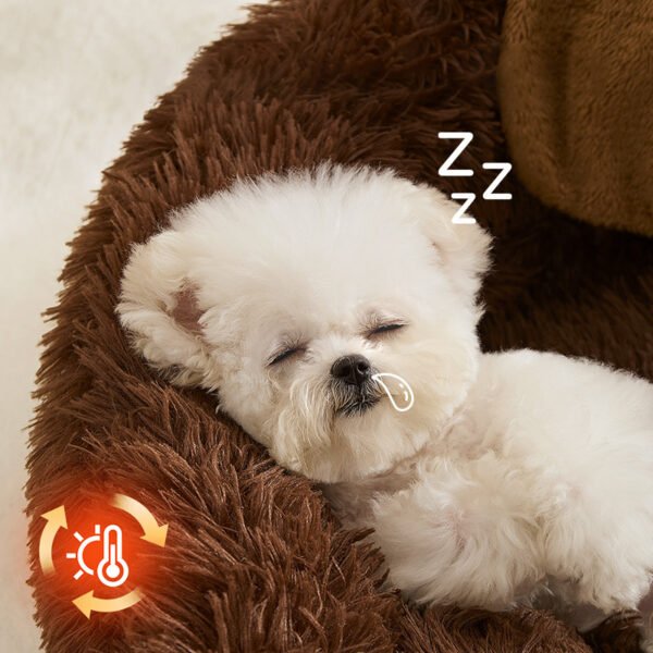 Plush Sofa Bed For Small Dogs And Cats Warm Accessories Large Dog Bed Mat Kennel Medium Basket Puppy Supplies - Image 2