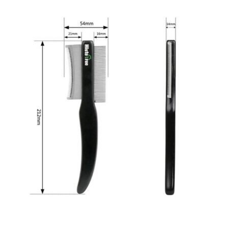 Pet Hair Comb Hair Remover Double-sided Easy Deshedding Brush For Cat Grooming Dog Grooming Flea Comb Pet Supplies - Image 2