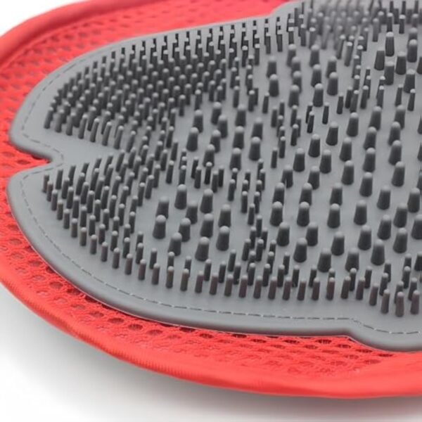 Pet Bathing Glove Pet Hair Glove Grooming Pet Hair Remover Mitt Pet Bathing Tool Cleaning Gloves Brush Gloves Are Combining A Cleaning Brush - Image 4