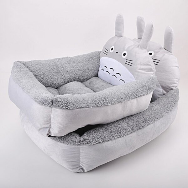 Winter Warm Puppy Cat Bed Sofa Washable Cartoon Pet Beds For Small Dogs CatsPets Products Accessories - Image 4