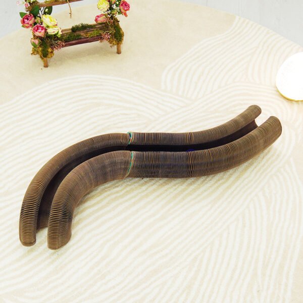 Organ Corrugated Paper Wear-resistant Non-flaking Foldable Cat Scratching Board Pet Products - Image 6
