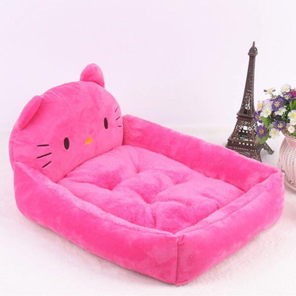 Winter Warm Puppy Cat Bed Sofa Washable Cartoon Pet Beds For Small Dogs CatsPets Products Accessories - Image 7