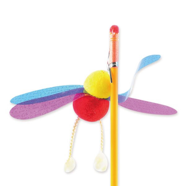 Feather Sequins Ring Paper Bells Plush Ball - Image 8