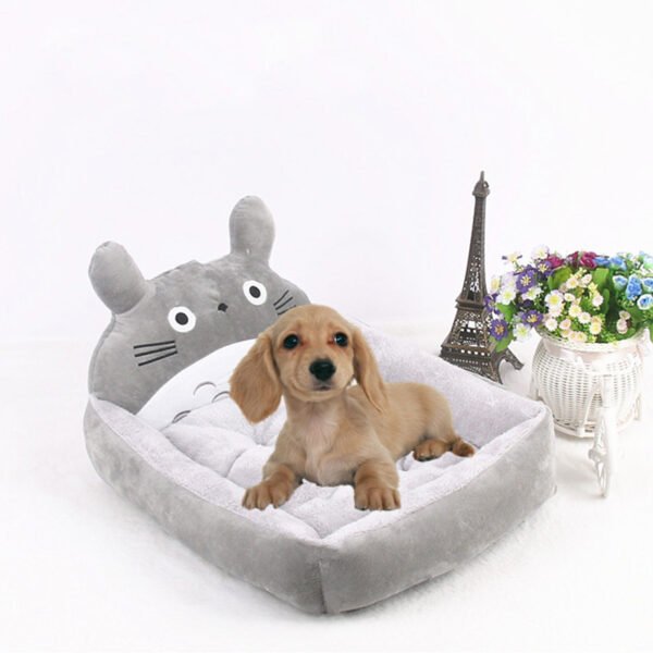 Winter Warm Puppy Cat Bed Sofa Washable Cartoon Pet Beds For Small Dogs CatsPets Products Accessories - Image 2