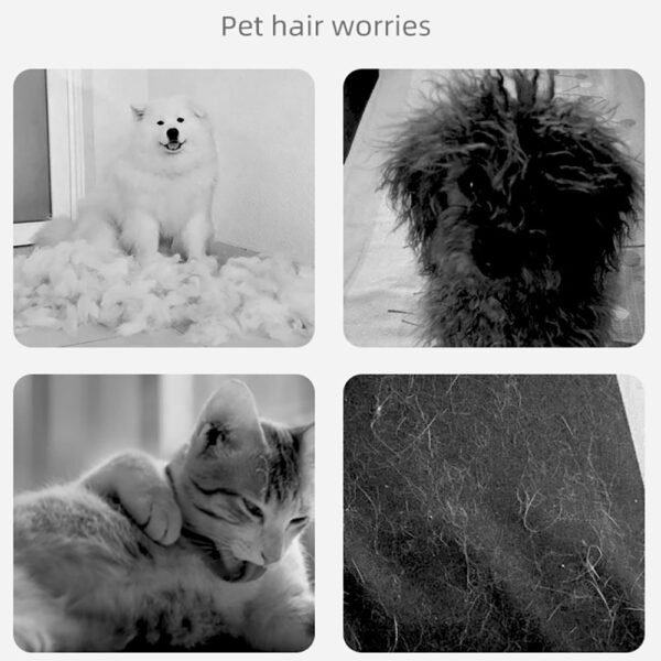 Pet Grooming Brush Self Cleaning Automatically Dog Cat Slicker Brush Remove Dog Hairs Pet Comb All-In-One Metal Undercoat Rake, Dematting Tool, Detangling Comb, Fur Shedding Blade, Pet Hair Remover - Image 4