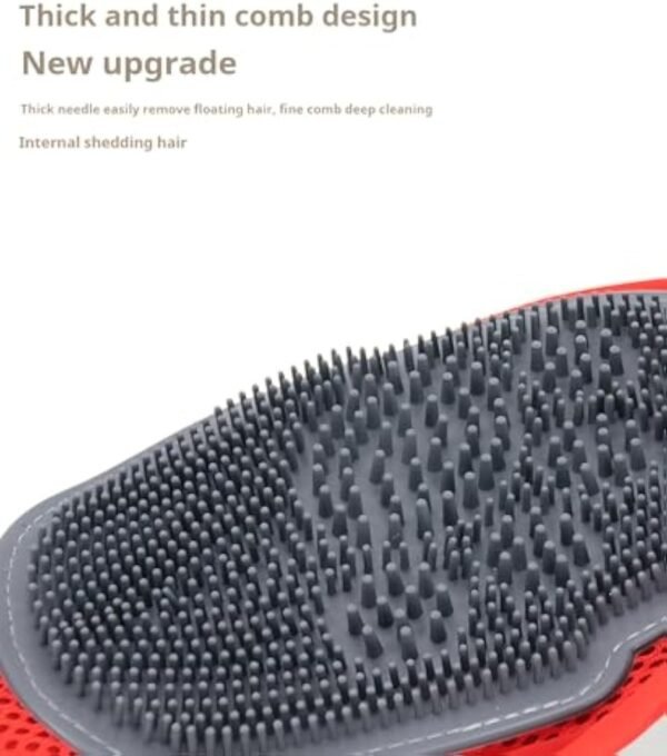 Pet Bathing Glove Pet Hair Glove Grooming Pet Hair Remover Mitt Pet Bathing Tool Cleaning Gloves Brush Gloves Are Combining A Cleaning Brush - Image 3