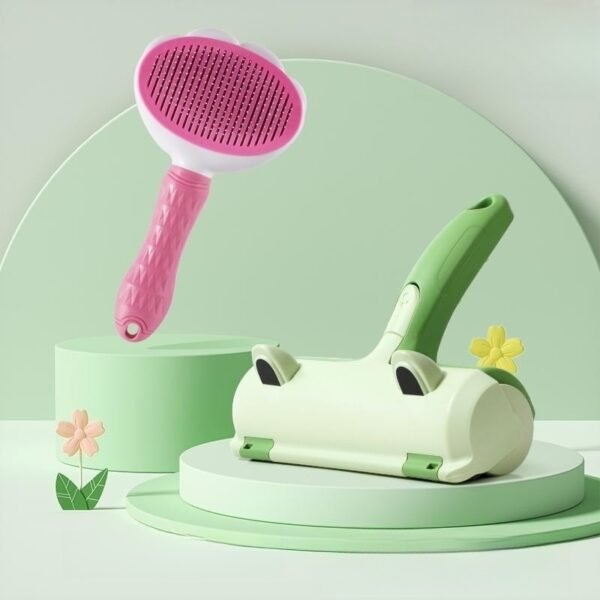 Cat Lent Remover Hair Artifact Adsorption Hair Remover Multifunctional Bristle Shaving Pet Dog Cat Hair Cleaner - Image 5