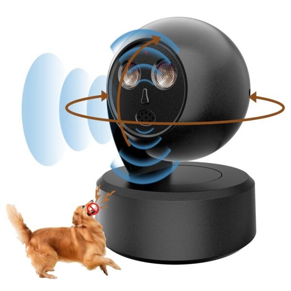 Cross-border New Pet Products Outdoor Automatic Ultrasonic Dog Trainer Bark Stopper Intelligent Dog Barking Prevention Dog Drives - Image 3