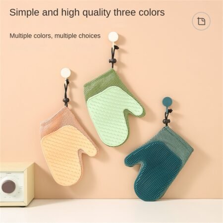 Cat Hair Glove Pet Fur Remover Glove Dog Grooming Glove Brush For Shedding Pet Hair Remover Mitt Cleaner Grooming Glove - Image 7