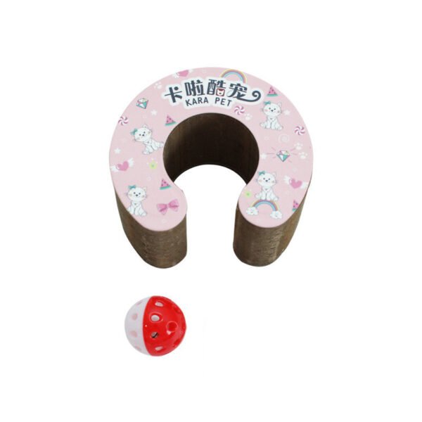 Organ Corrugated Paper Wear-resistant Non-flaking Foldable Cat Scratching Board Pet Products - Image 7