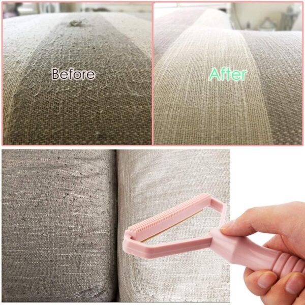 Portable Fabric Shaver Pet Hair Remover  Manual Lint Remover Dog Hair Remover Tool Removing  Dust From Clothing Carpet Furniture Blankets - Image 2