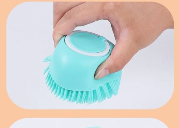 Pet Products Amazon Hot Silicone Dog Bath Brush - Image 7