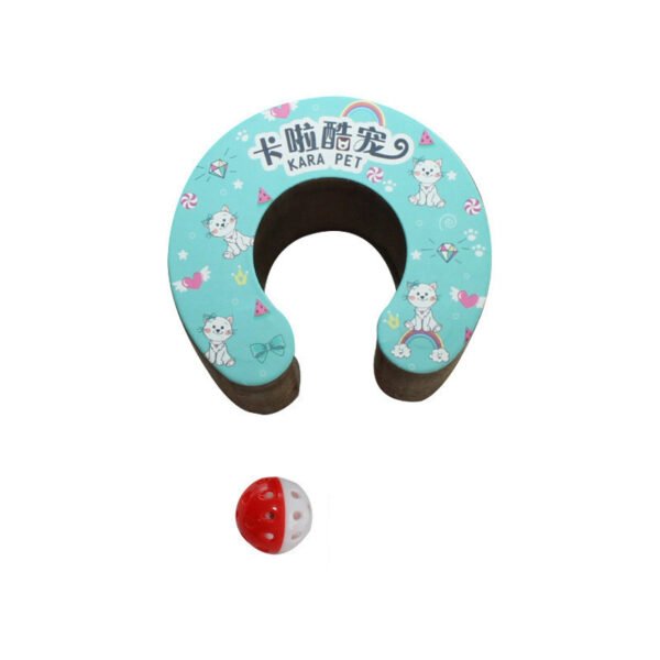 Organ Corrugated Paper Wear-resistant Non-flaking Foldable Cat Scratching Board Pet Products - Image 3