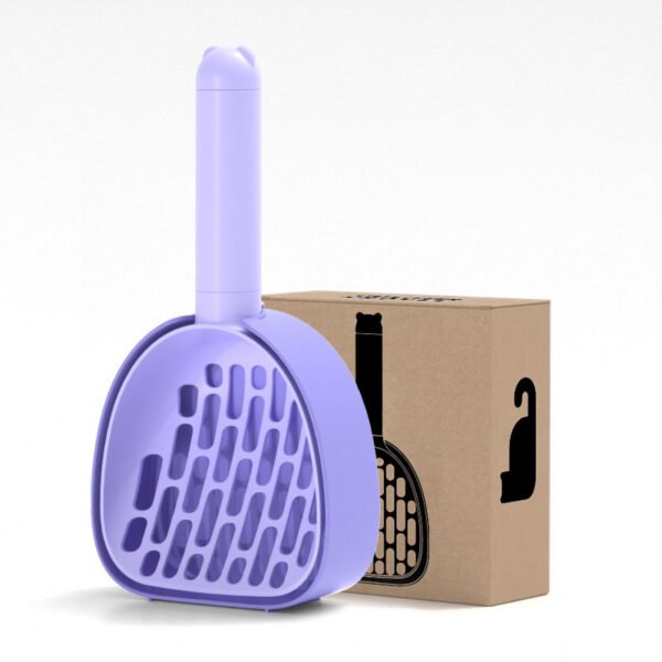 Cat Litter Scoop Plastic Cats Poop Scoop With Base Pets Cleanning Tool Cat Toilet Products Durable Litter Box Cleaner Shovel Pet Products - Image 7