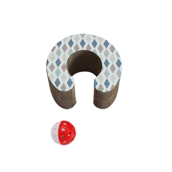 Organ Corrugated Paper Wear-resistant Non-flaking Foldable Cat Scratching Board Pet Products - Image 4
