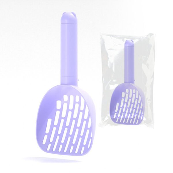 Cat Litter Scoop Plastic Cats Poop Scoop With Base Pets Cleanning Tool Cat Toilet Products Durable Litter Box Cleaner Shovel Pet Products - Image 9